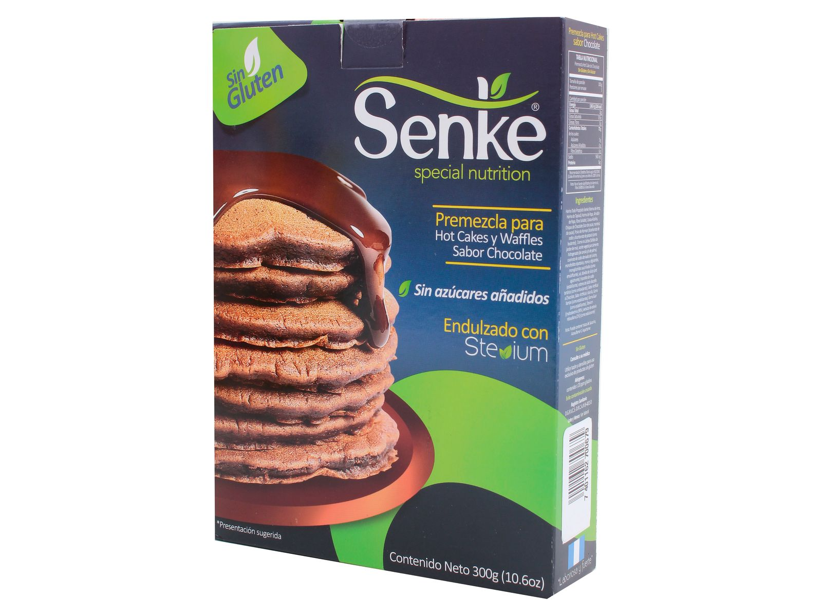 Mezcla para panqueques | Sabor chocolate - Gluten free - Senke