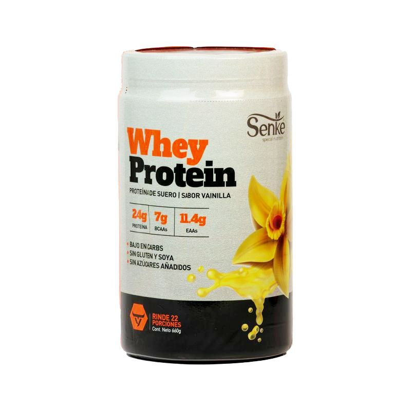 Proteina de suero | Sabor vainilla -Senke | Bote con detalle