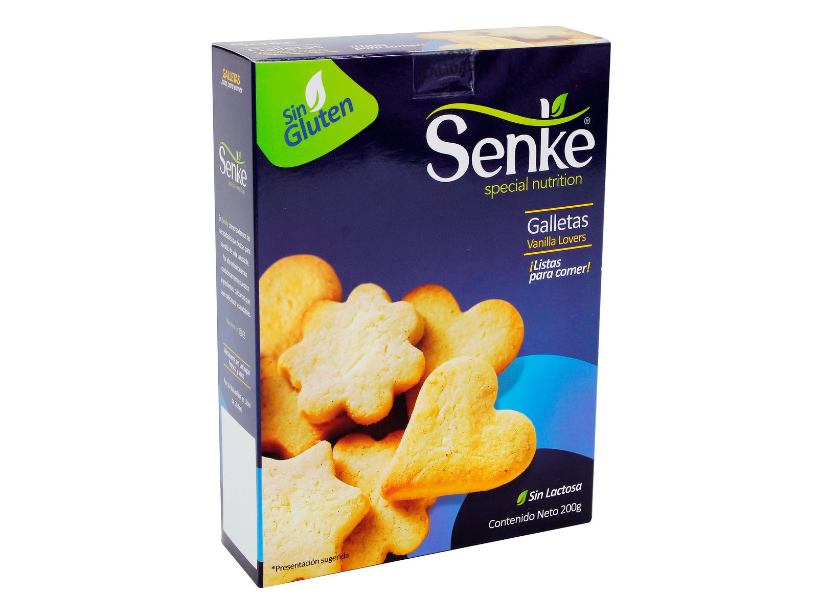 Galletas sin gluten | Sabor Vainilla - Senke