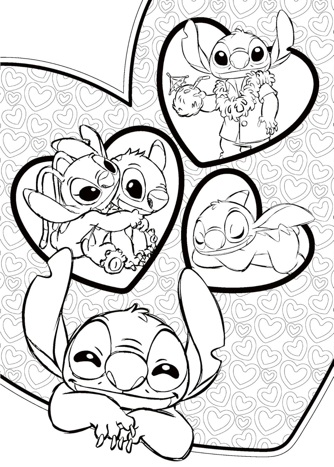 Libro de colorear 200% stitch / España