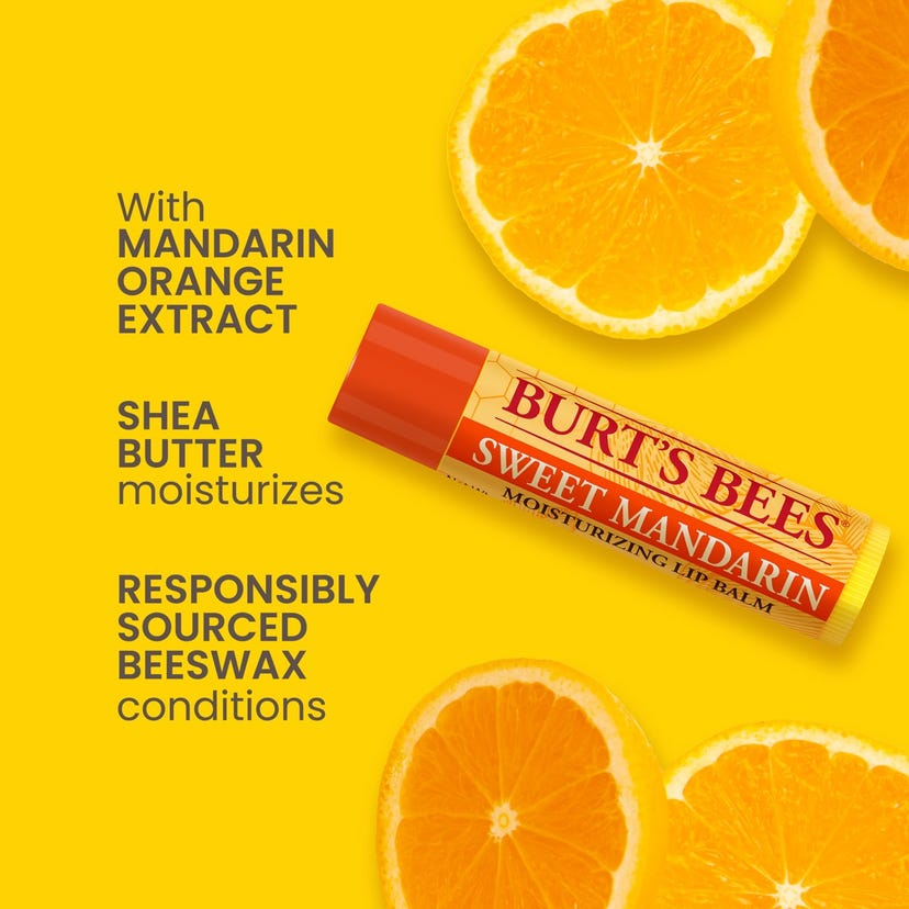 Balsamo Labial - Sabor Mandarina Dulce - Burts Bees | top