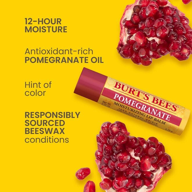 Balsamo Labial - Sabor Aceite de Granada - Burts Bees | top