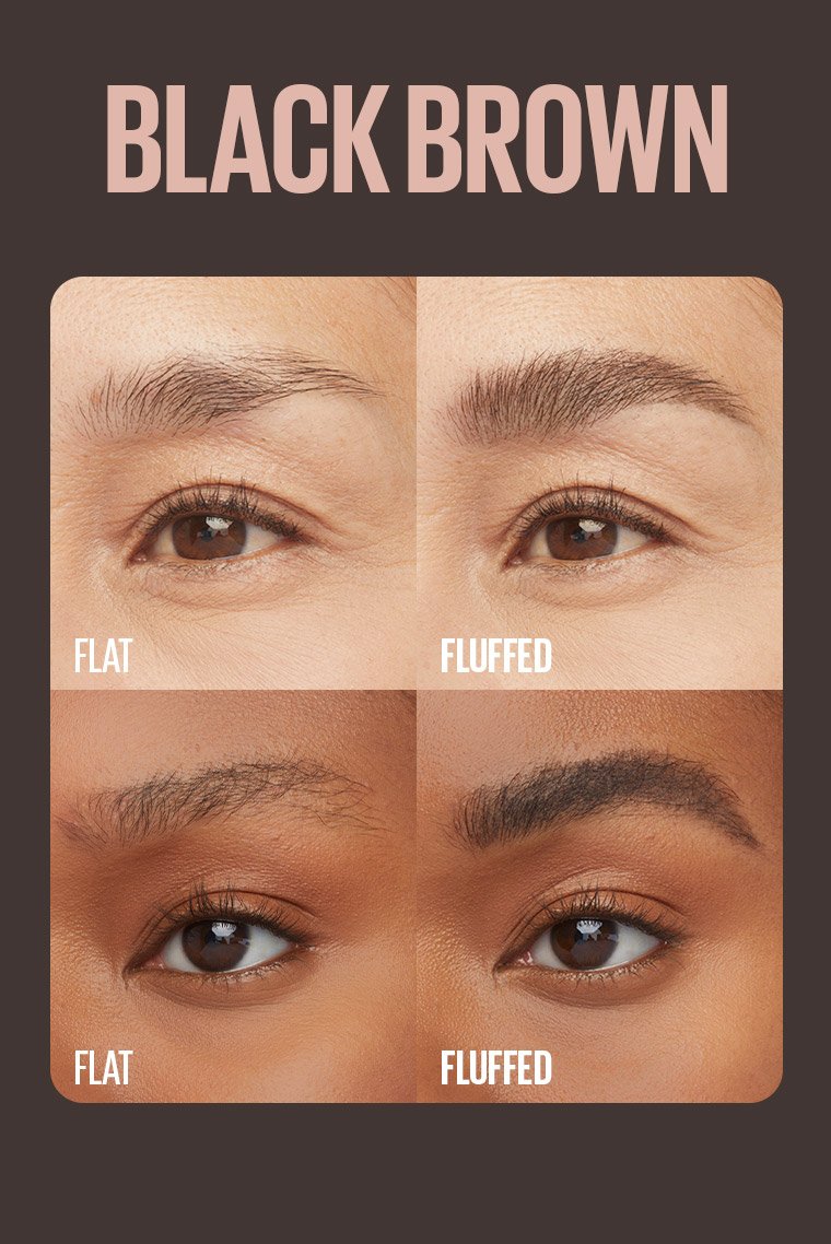 Super fluff  260 para cejas Marron profundo 004 / Maybelline