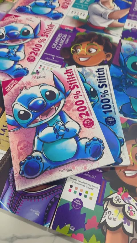 Libro de colorear 200% stitch / España