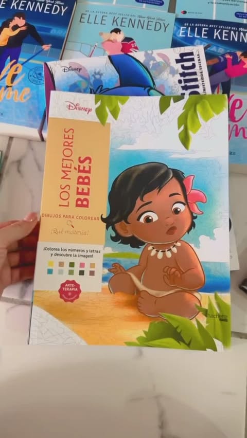 Libro de colorear los mejores bebes/  España