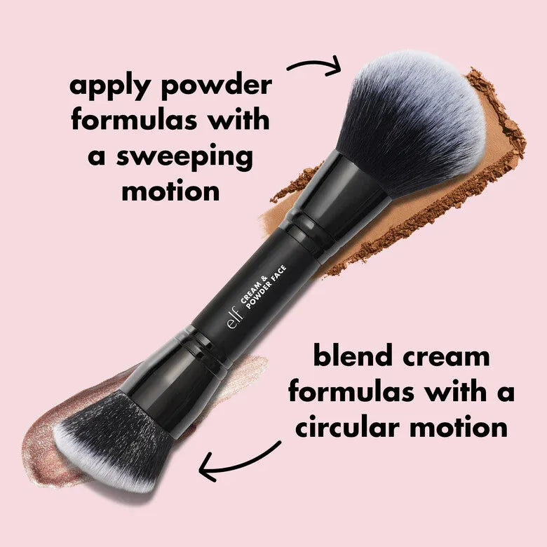 Brocha para Rostro Cream & Powder | ELF