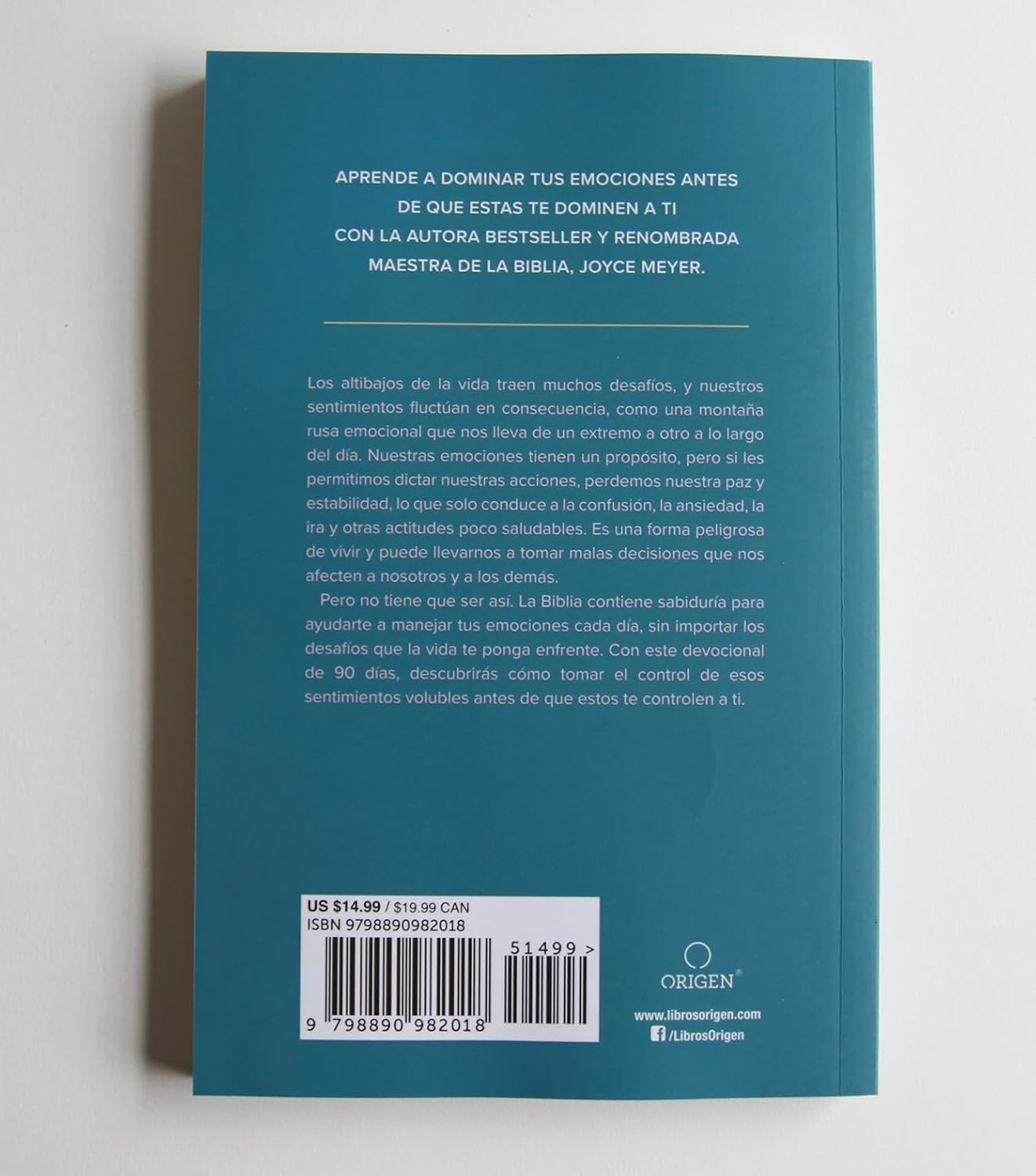 Maneja tus emociones | Devocional