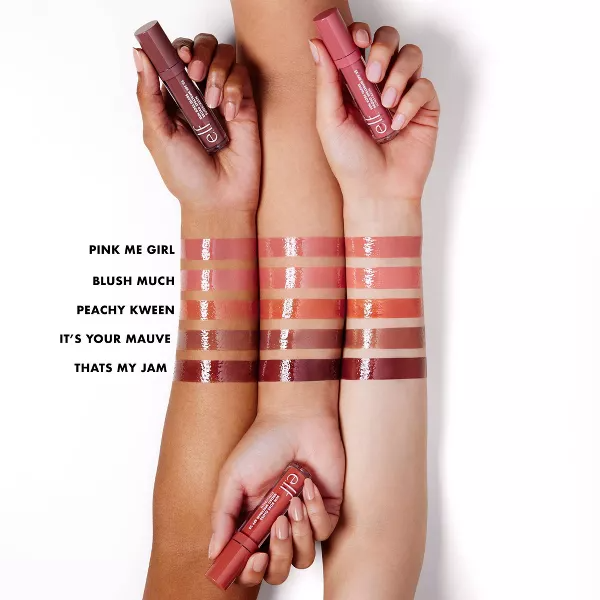 Lip gloss con protector solar FP25 | Blush much | Elf