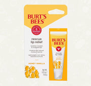Balsamo Labial Rescue Lip - Sabor miel y vainilla   - Burts Bees