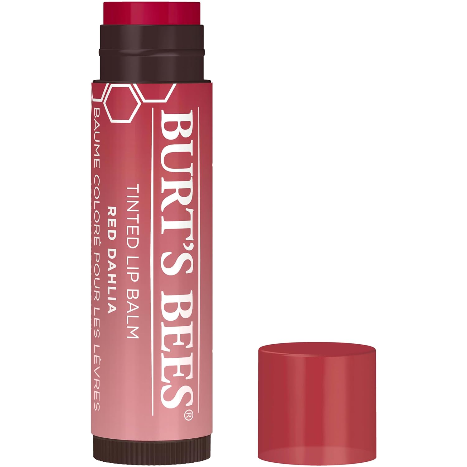 Balsamo Labial con Color - Rojo Dahlia - Burts Bees