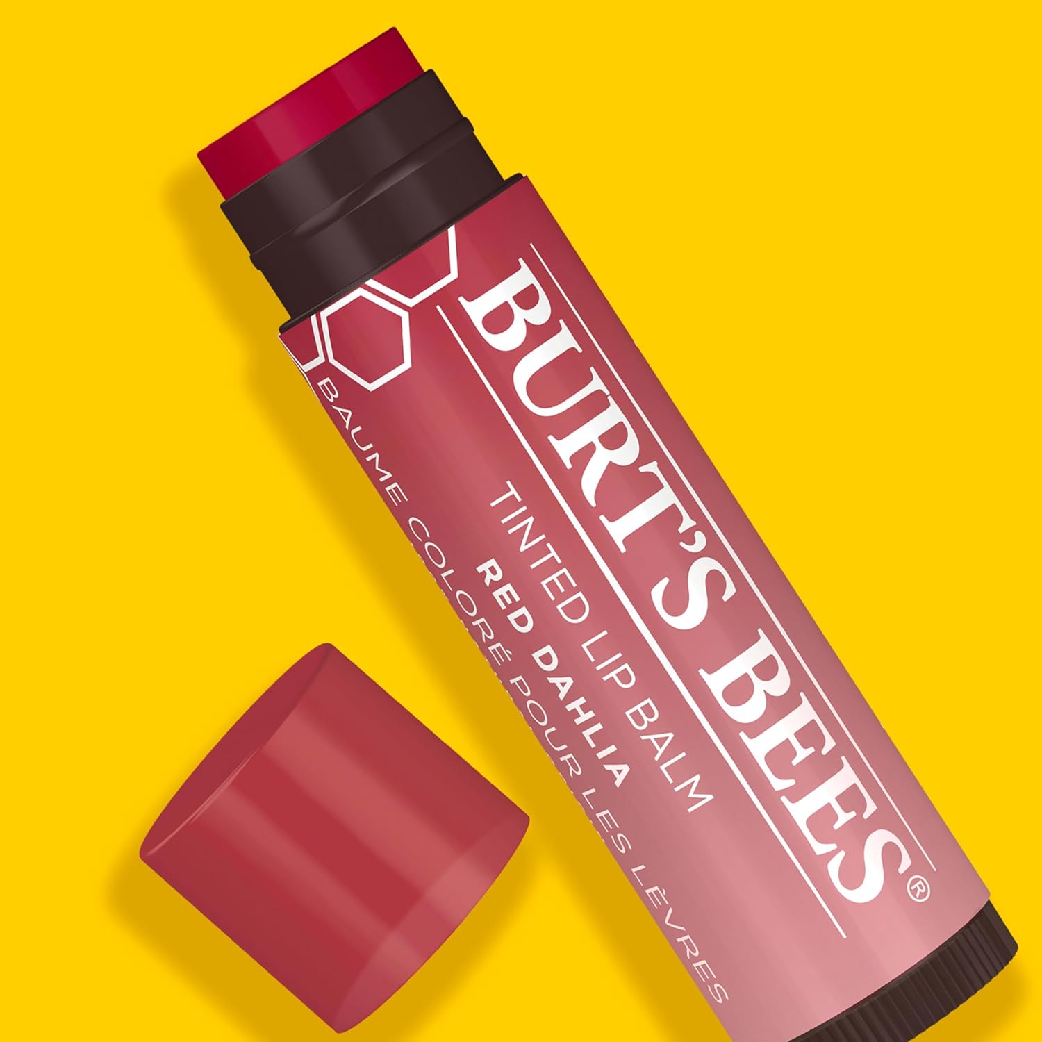 Balsamo Labial con Color - Rojo Dahlia - Burts Bees