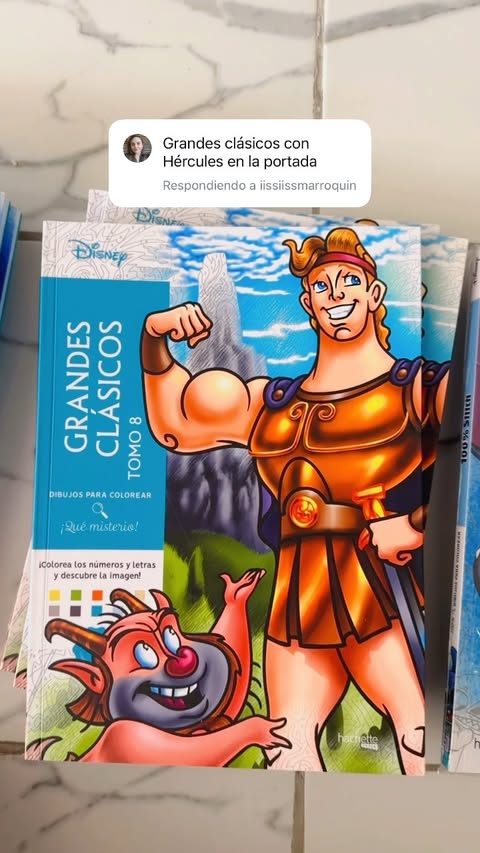 Libro de colorear Hercules / España
