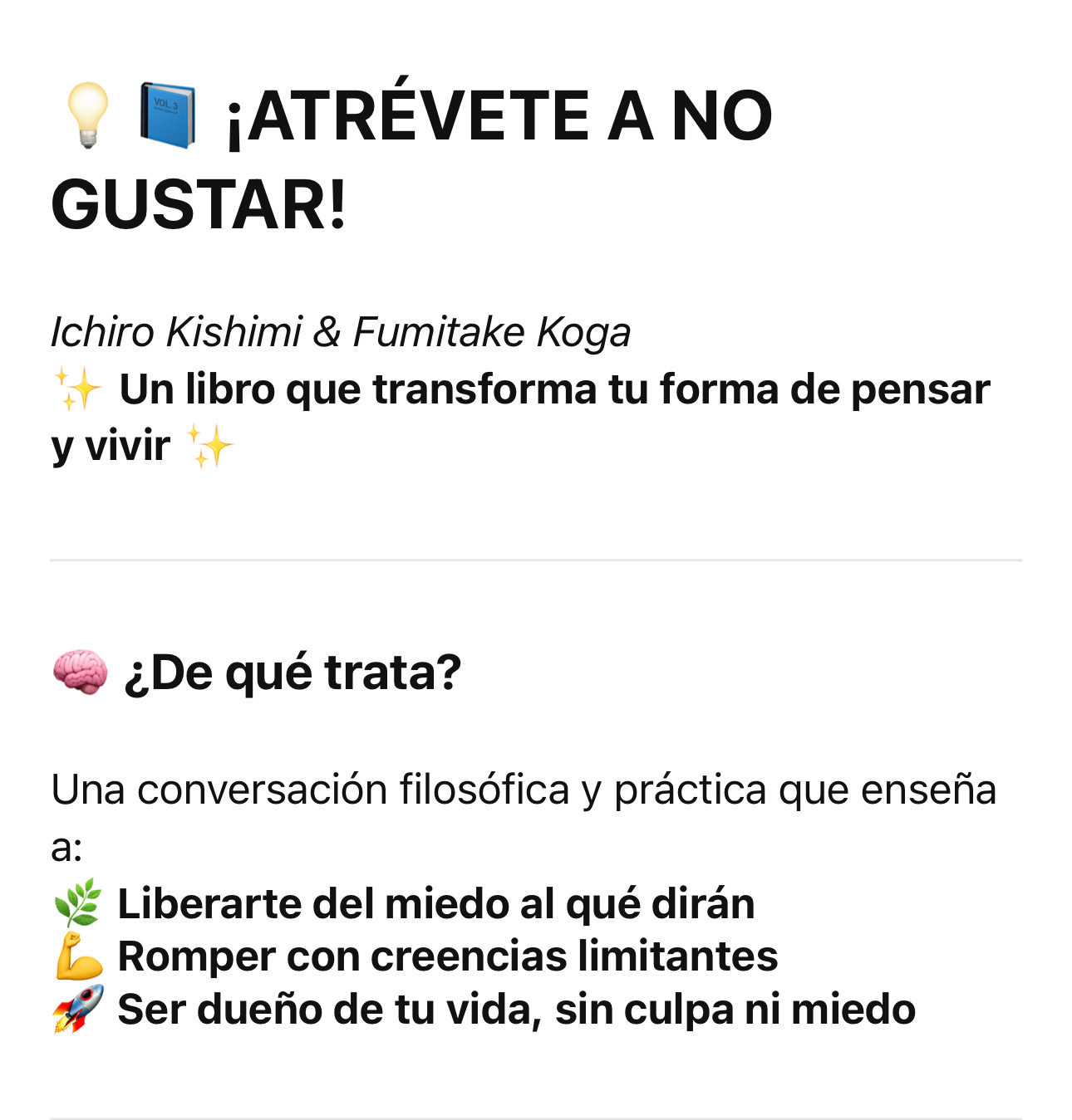 Atrevete a no gustar | Ichiro KishimiFumitake Koga