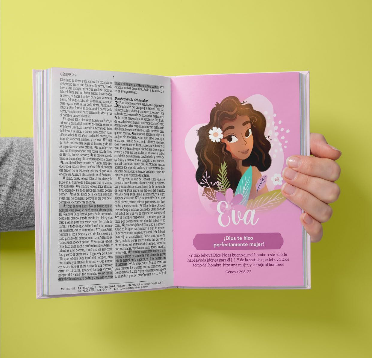 Biblia de Promesas para Niñas  Ilustrada Tapa Dura