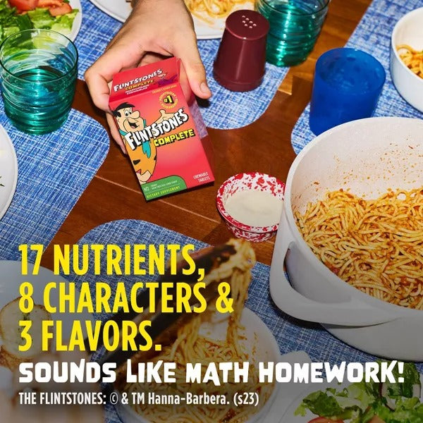 Vitaminas Masticables para niños - Los Picapiedra | 180 ct.