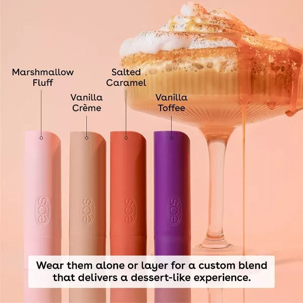 Lip Balm - Sabor Nilla Milkshake - eos (Pack de 4) | 0.56 oz