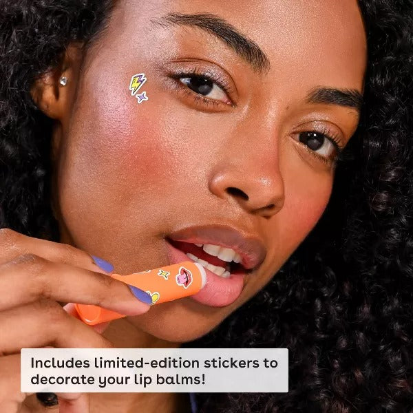 Lip Balm - Sabor Tropical Chiller - EOS (Pack de 4) | 0.56 oz