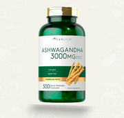 Ashwaganda 3000mg - Carlyle | 300 capsulas | Suplemento