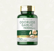 Capsulas de Ajo sin Olor 1500 mg | Carlyle 250 ud. | Suplemento