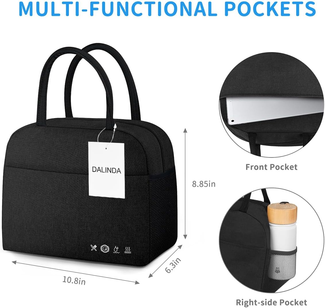 Lonchera Termica anti fugas - Negro