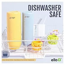 Termo Ello - Pop & Fill 650 ml (22 oz) - Celeste