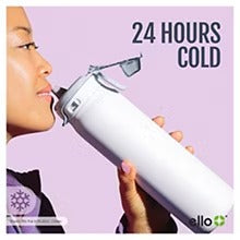 Termo Ello - Pop & Fill 650 ml (22 oz) - Naranja