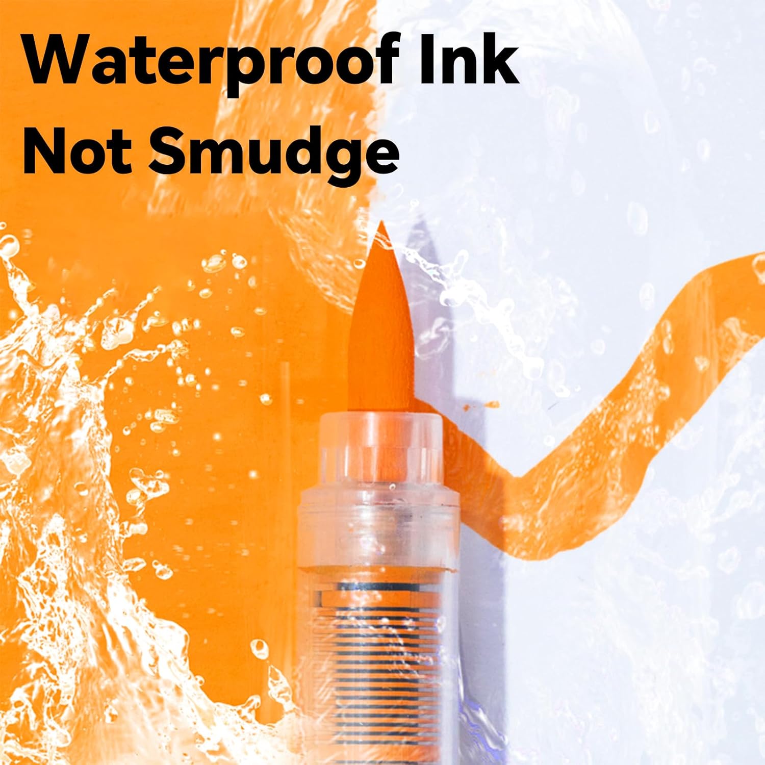 Set de 60 Marcadores Acrilicos Punta Pincel – Secado Rapido | Acrylic