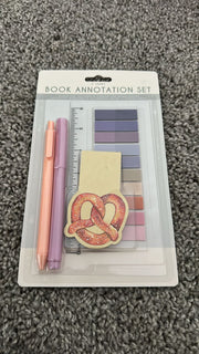 Set de lectura tono rosado y morado /EUA