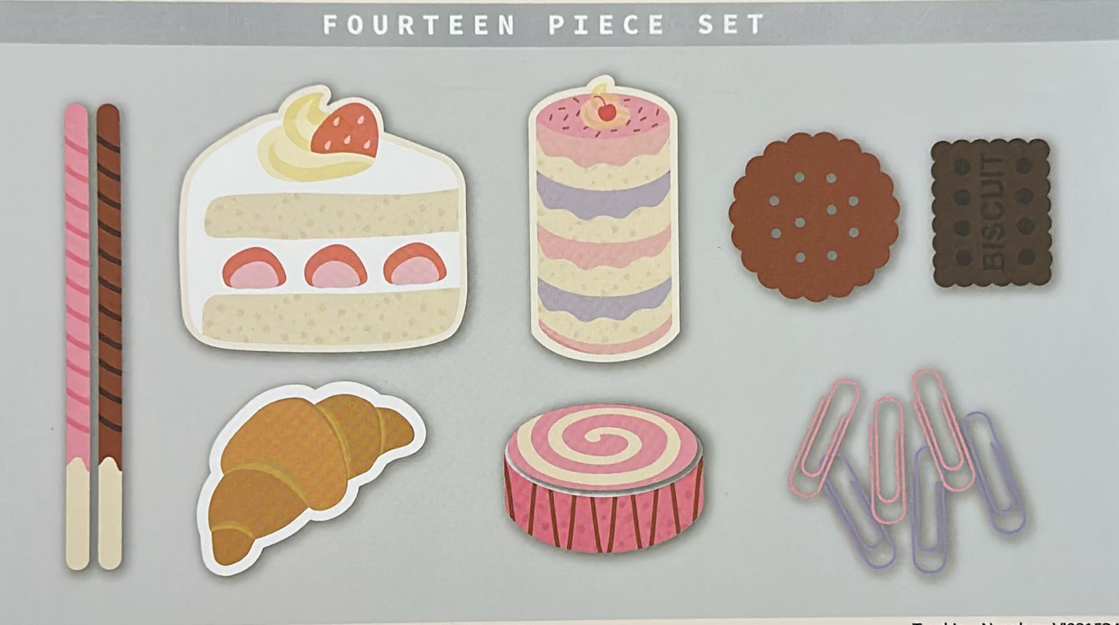 Paquete notas adhesivas de pasteles / EUA