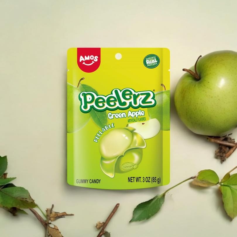 Peelerz – Gomitas pelables - Manzana |  3 oz