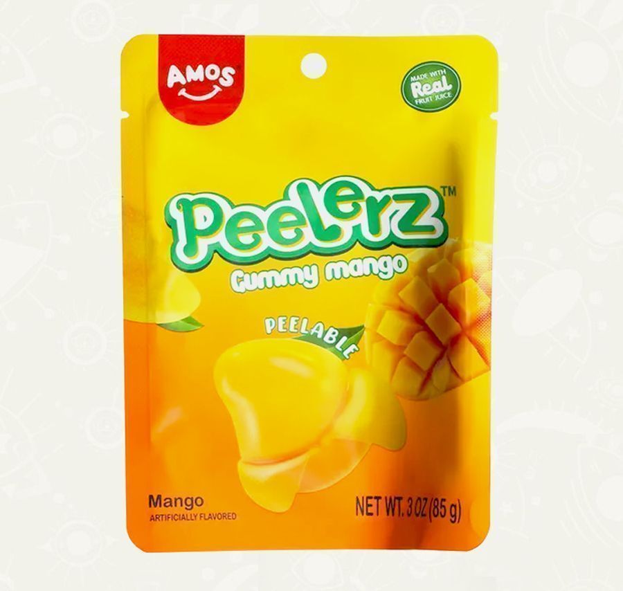 Peelerz – Gomitas pelables - Mango | 3oz | EUA