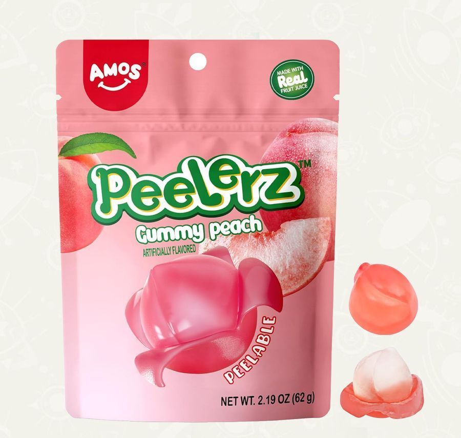 Peelerz – Gomitas pelables - Durazno |  3 oz