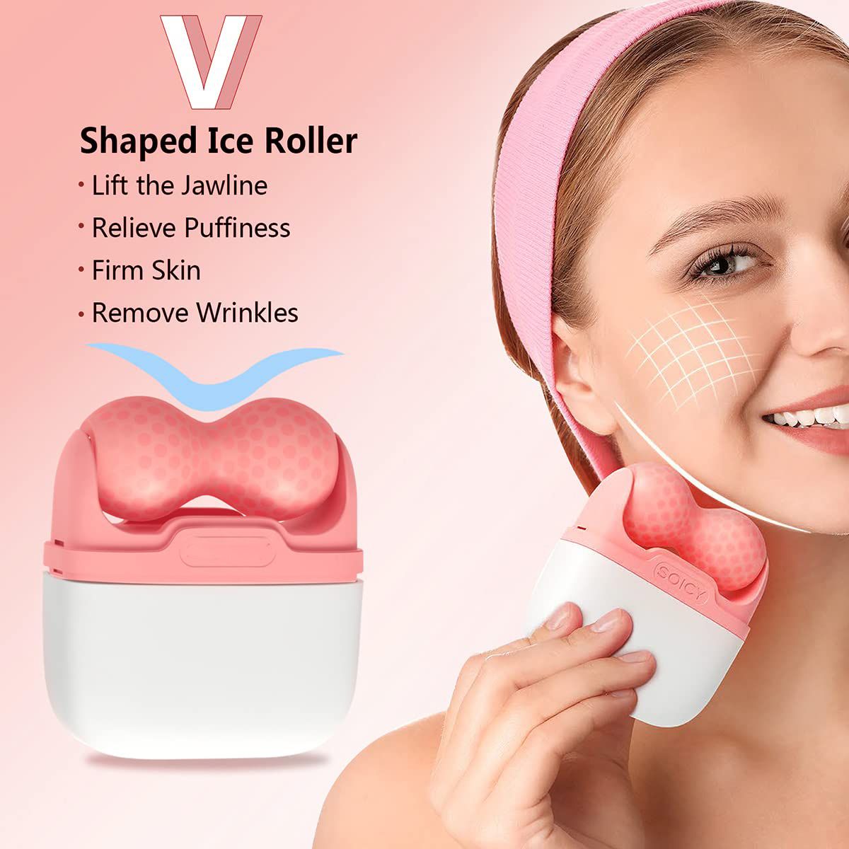 Rodillo de Hielo 2 en 1 -  para Rostro y Cuerpo