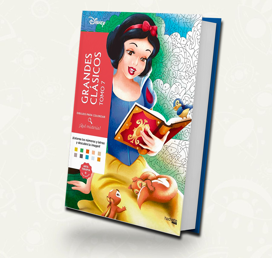 Libro de colorear | grandes clasicos tomo 7 blanca nieves | España