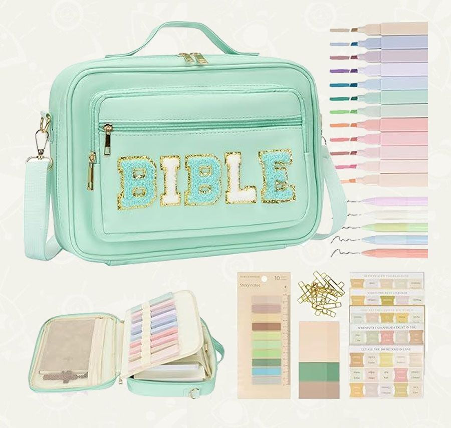 Bolsa para biblia celeste | Adviento