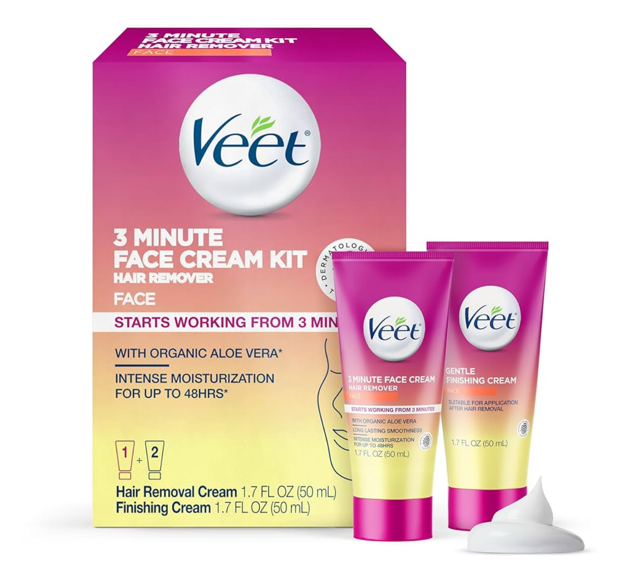 Crema depiladora facial | Veet