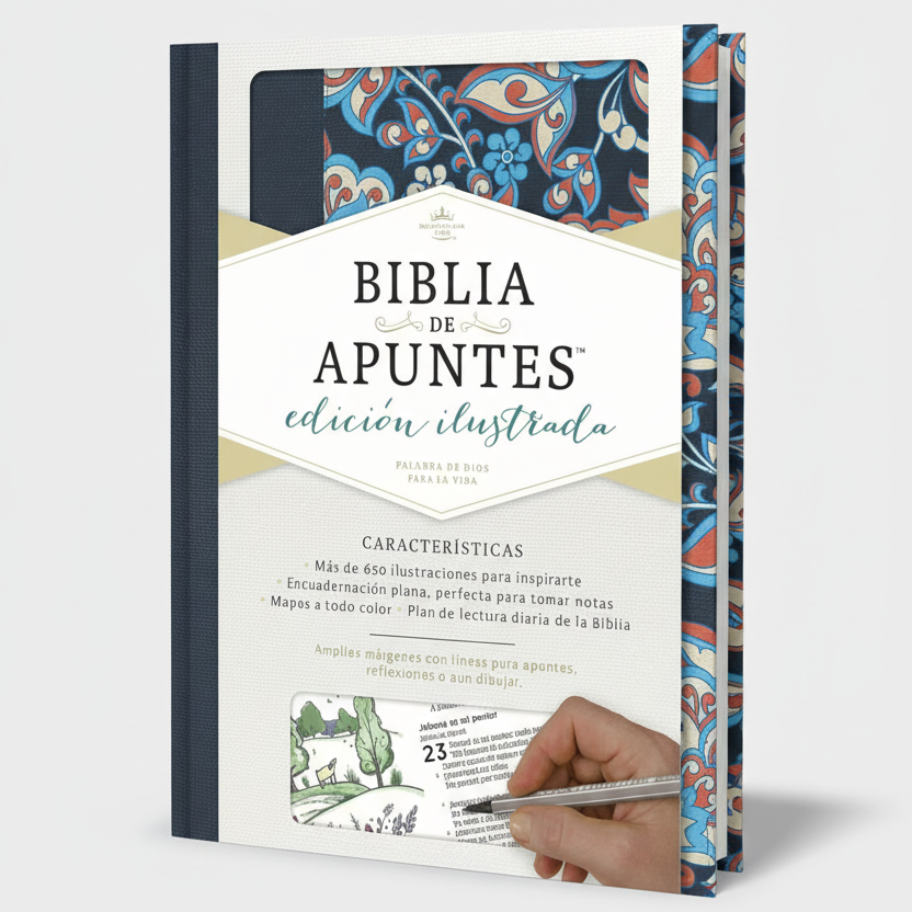 Biblia de apuntes - edición ilustrada Reina Valera 1960