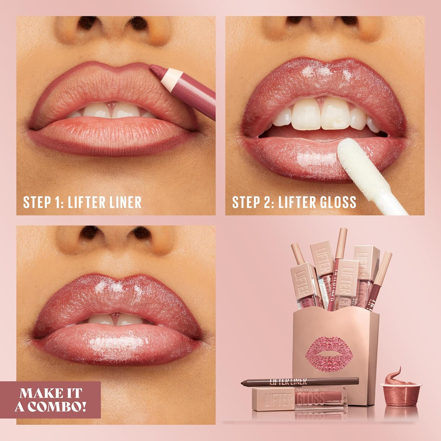 MAYBELLINE LIFTER GLOSS + LIFTER LINER - Gift Set