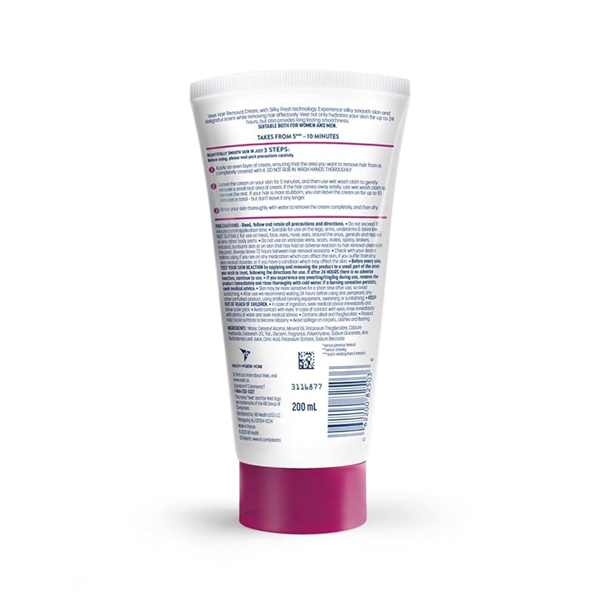 Veet crema Depilador Corporal – 200 ml