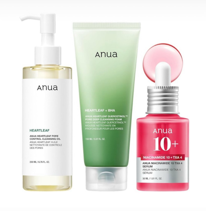 Kit facial - Suero | Limpiador | Lavado | Anua - Top - serum