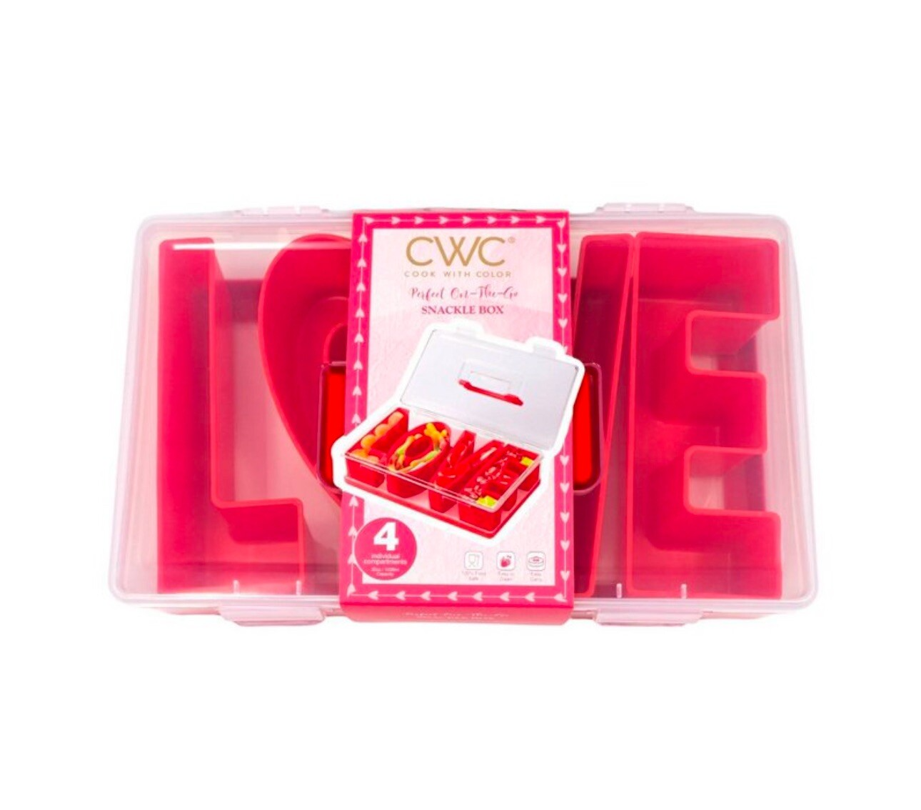 Caja para snacks LOVE