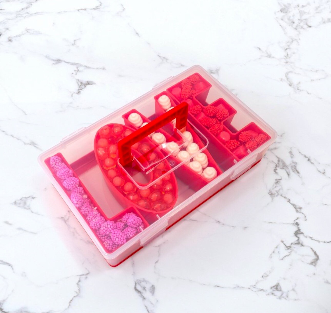 Caja para snacks LOVE