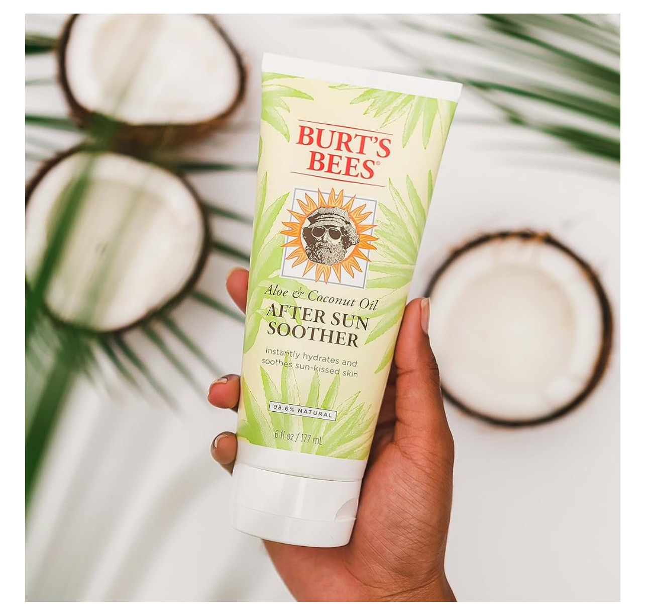 Crema calmante after sun con aloe vera y aceite de coco | Burt’s Bees