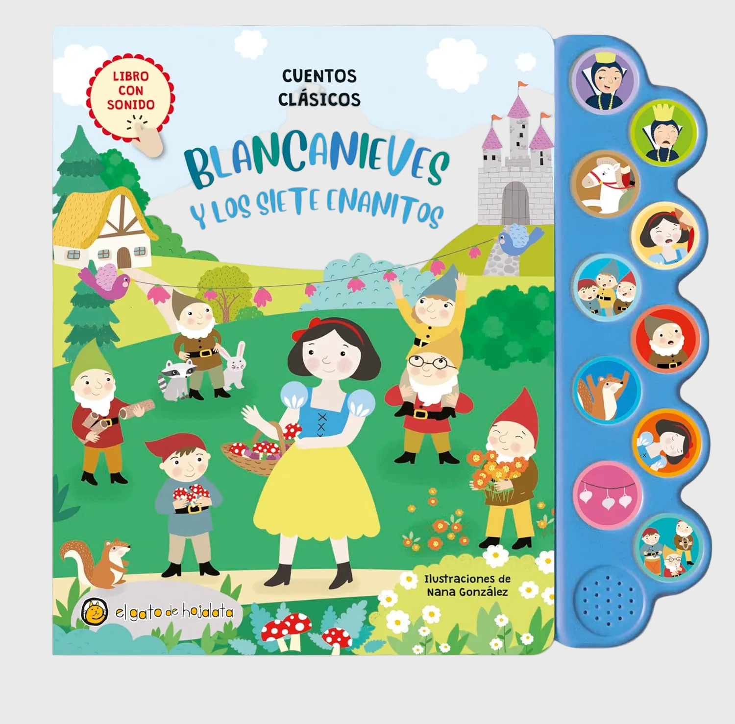 Blancanieves y los siete enanitos - Libro con sonido - Cuentos clásicos