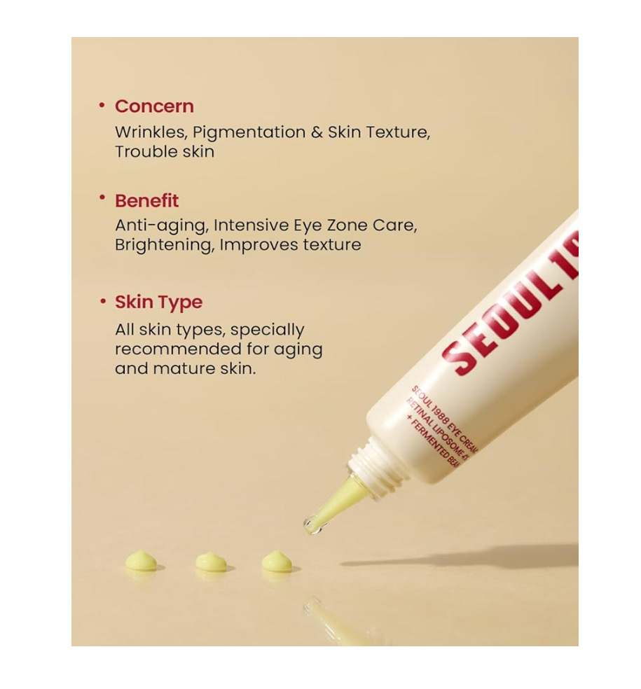 Retinal 4% - Contorno de ojos - Seoul 1988 - Ksecret