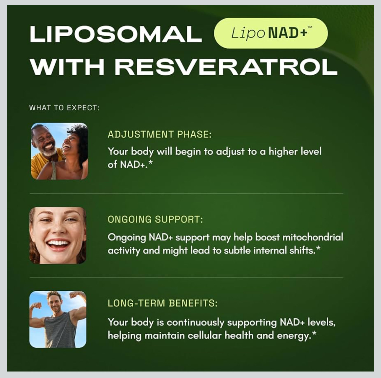 NAD + Advance / Resveratrol - Suplemento - catakor