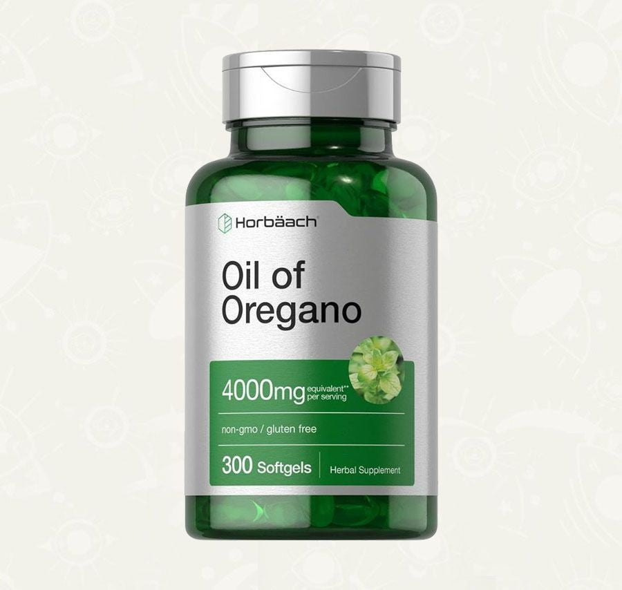 Aceite de Oregano | Horbäach | 300 cápsulas blandas - Suplemento