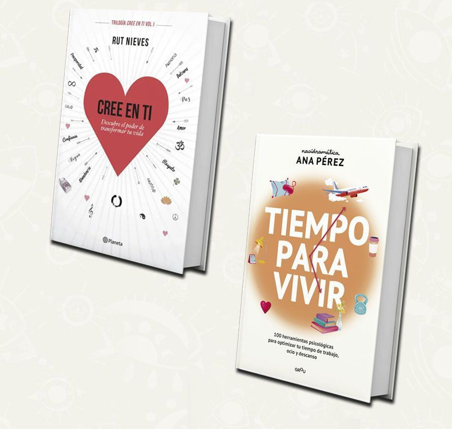 Club de lectura - Kit Enero - Duo - Cree en ti | Rut Nieves & Tiempo para vivir | Ana Perez