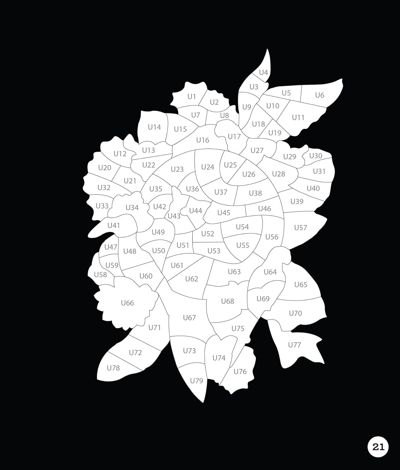 Brain Games - Sticker by number - Neon Jungle