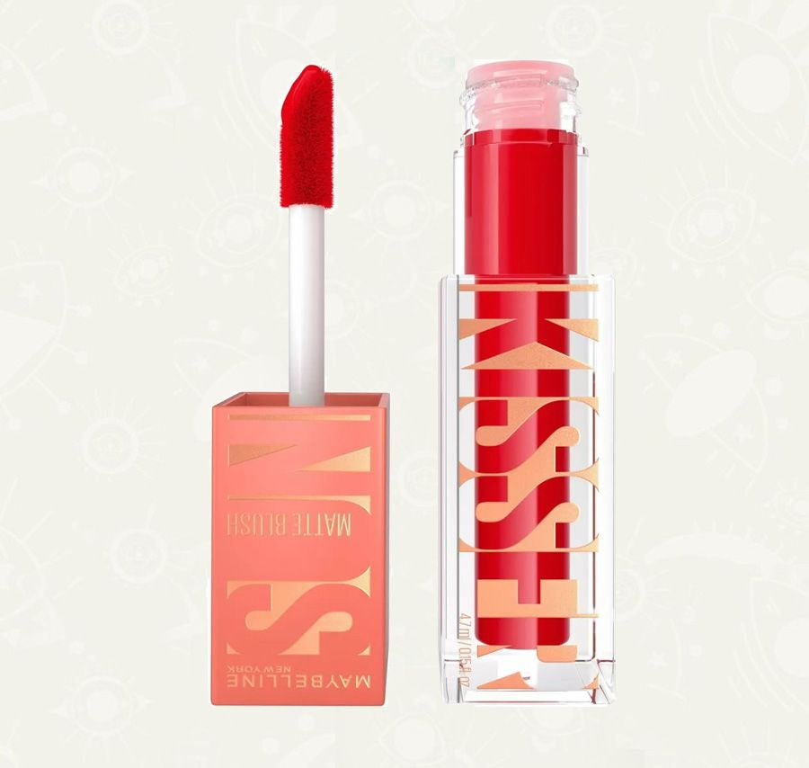 Rubor lIquido - Color Spicy Red | Maybelline | Blush Sunkisser